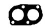 GLASER X04916-01 Gasket, exhaust pipe